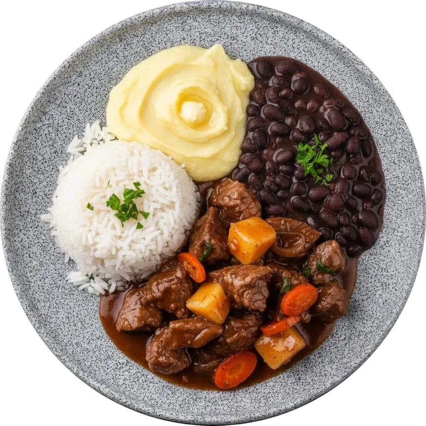 Carne de Panela com Feijão